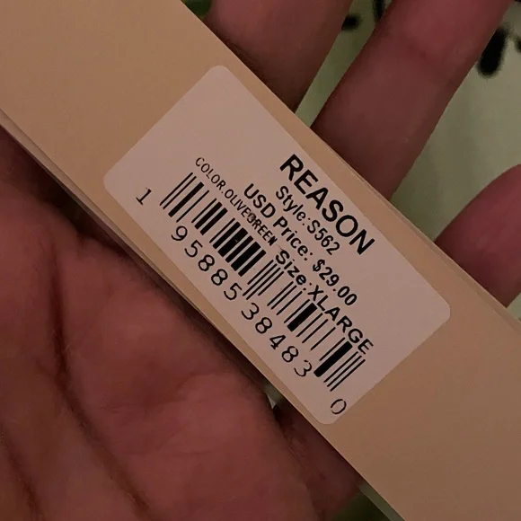 Reason Men Shirt Graphic Tee with Motivational Quote - Picture 7 of 7